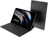 Tablet VAIO TL10 8GB 128GB Octa-Core, Tela 10.4” 2K, 4G WiFi, Câmera 8MP + Selfie 5MP, 7000mAh, Android 13, com Teclado de Conexão Inteligente – Preto