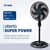 Ventilador de Coluna 103cm-130cm ajuste de altura livremente, ventilador de pé 110v/220v Ver produto